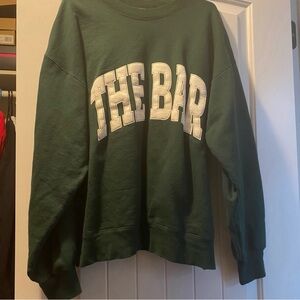 The bar sweatshirt